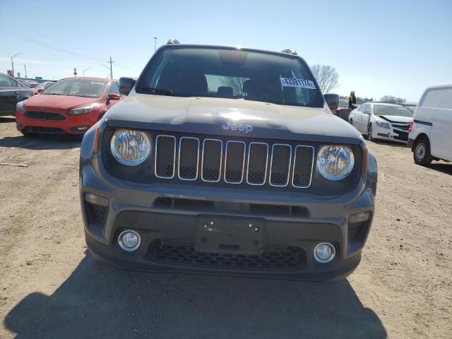 ZACNJBBB1KPK43422 - 2019 JEEP RENEGADE LATITUDE GRAY photo 5