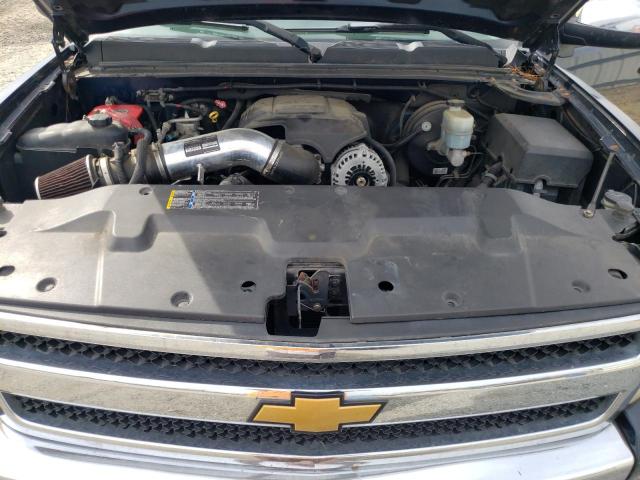 2GCEK13M471549168 - 2007 CHEVROLET SILVERADO K1500 CREW CAB BLUE photo 11