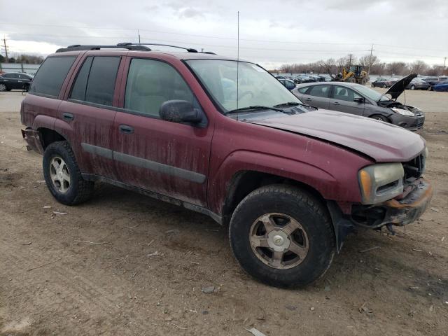 1GNDT13S952184174 - 2005 CHEVROLET TRAILBLAZE LS BURGUNDY photo 4