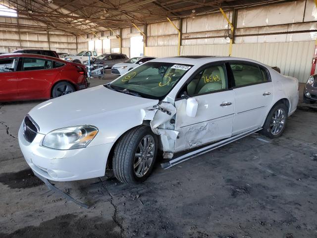 1G4HE57Y86U146589 - 2006 BUICK LUCERNE CXS WHITE photo 1