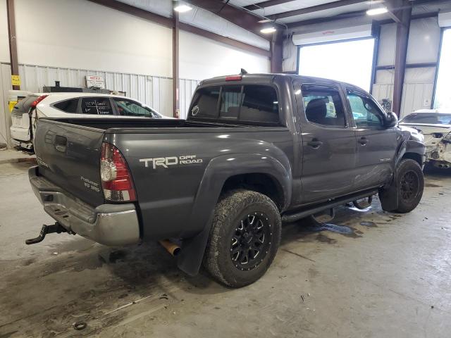 5TFJU4GN6EX052605 - 2014 TOYOTA TACOMA DOUBLE CAB PRERUNNER GRAY photo 3