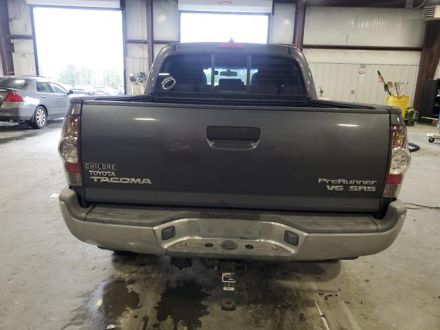 5TFJU4GN6EX052605 - 2014 TOYOTA TACOMA DOUBLE CAB PRERUNNER GRAY photo 6