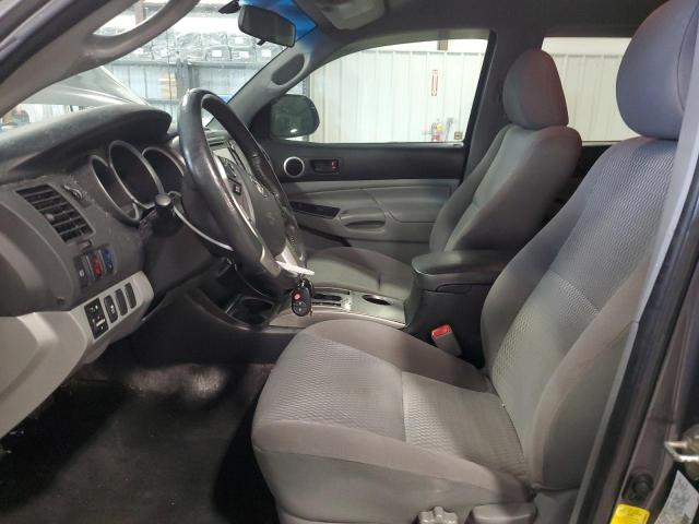 5TFJU4GN6EX052605 - 2014 TOYOTA TACOMA DOUBLE CAB PRERUNNER GRAY photo 7