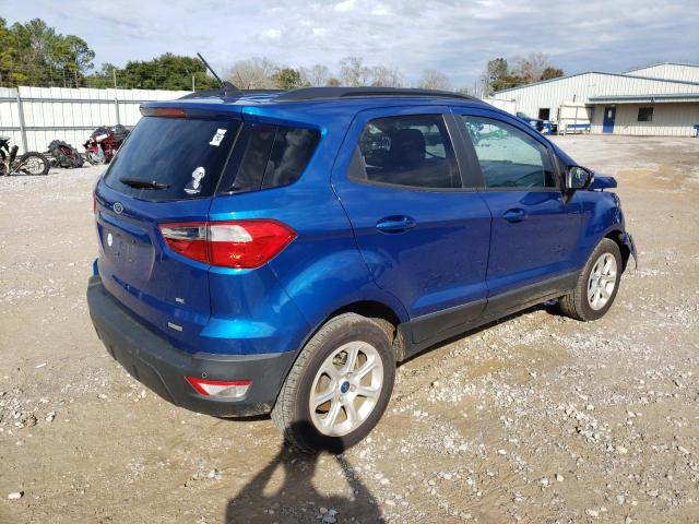 MAJ3S2GE6LC335194 - 2020 FORD ECOSPORT SE ლურჯი ფოტო 3