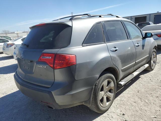 2HNYD288X9H516723 - 2009 ACURA MDX SPORT GRAY photo 3