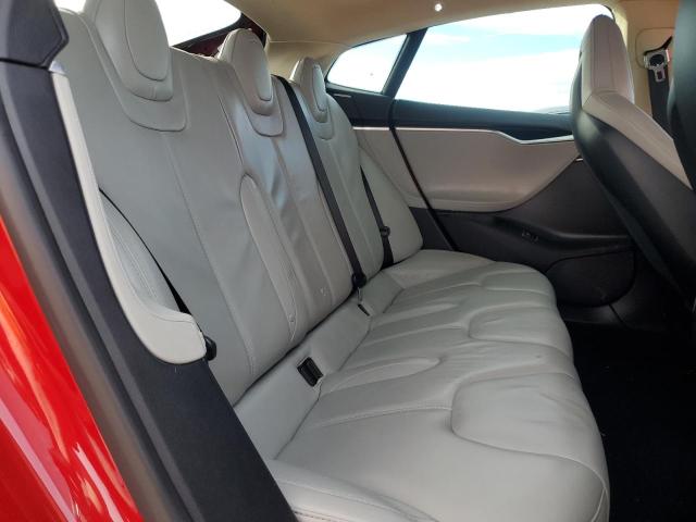 5YJSA1CN6DFP09932 - 2013 TESLA MODEL S წითელი ფოტო 10