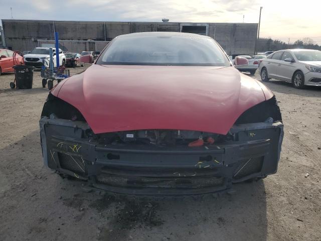 5YJSA1CN6DFP09932 - 2013 TESLA MODEL S წითელი ფოტო 5