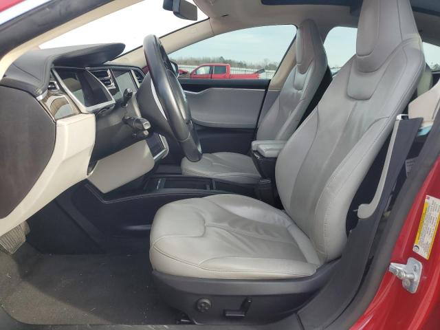 5YJSA1CN6DFP09932 - 2013 TESLA MODEL S წითელი ფოტო 7