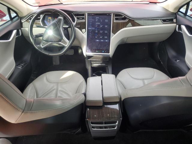 5YJSA1CN6DFP09932 - 2013 TESLA MODEL S წითელი ფოტო 8