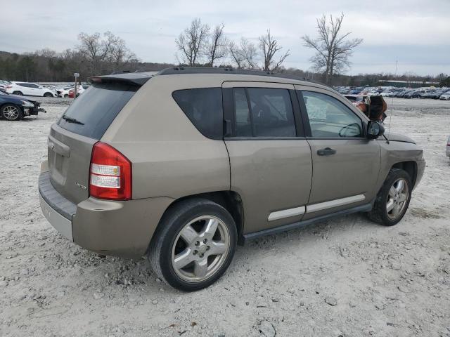 1J8FT57W37D121304 - 2007 JEEP COMPASS LIMITED TAN photo 3