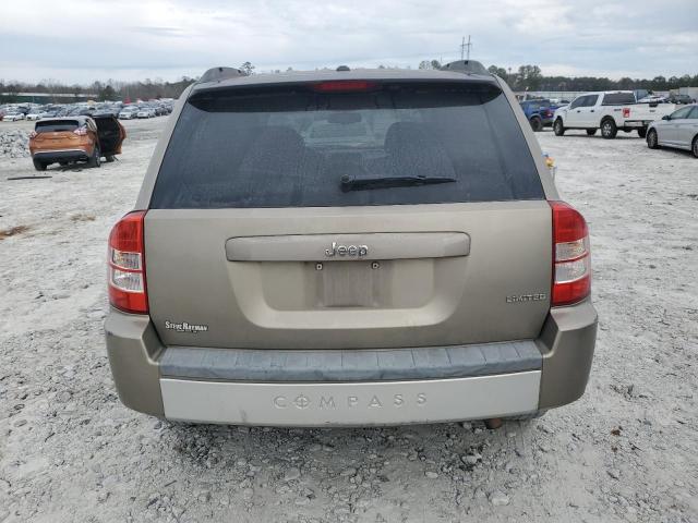 1J8FT57W37D121304 - 2007 JEEP COMPASS LIMITED TAN photo 6