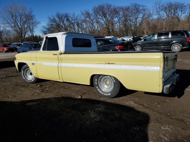 C1546S152721 - 1966 CHEVROLET C-10 YELLOW photo 2