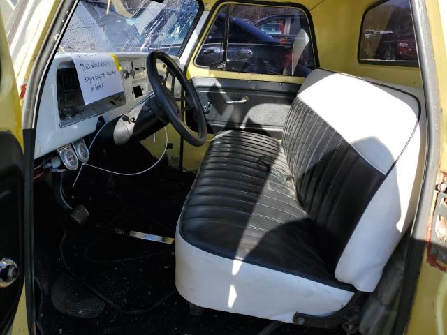 C1546S152721 - 1966 CHEVROLET C-10 YELLOW photo 7