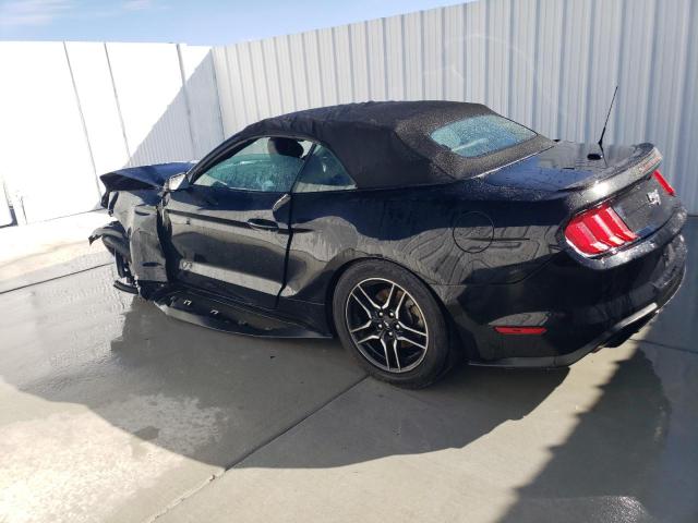 1FATP8UH4N5124215 - 2022 FORD MUSTANG BLACK photo 2