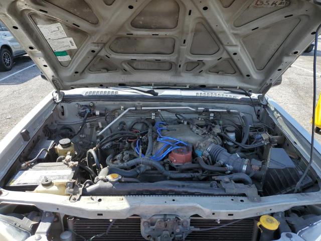 1N6ED27T94C468400 - 2004 NISSAN FRONTIER CREW CAB XE V6 SILVER photo 11
