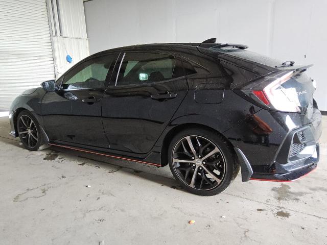 SHHFK7H93LU209611 - 2020 HONDA CIVIC SPORT TOURING BLACK photo 2