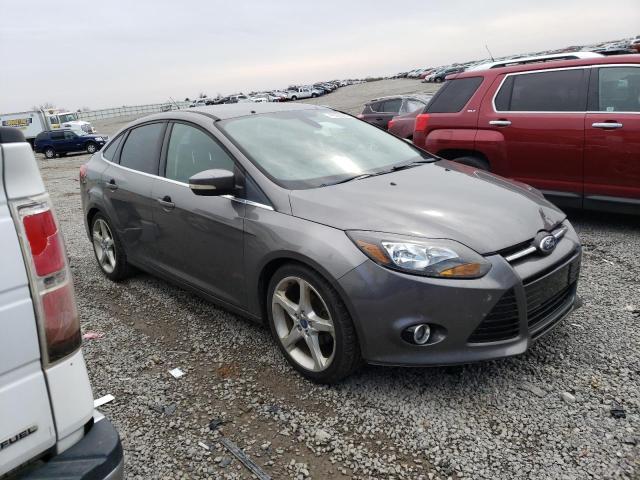 1FAHP3J20CL382314 - 2012 FORD FOCUS TITANIUM GRAY photo 4