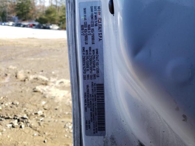 ZFBERFAB4J6L63837 - 2018 RAM PROMASTER თეთრი ფოტო 13