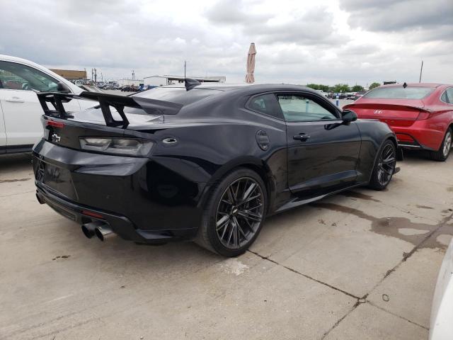 1G1FK1R64J0132996 - 2018 CHEVROLET CAMARO ZL1 BLACK photo 3