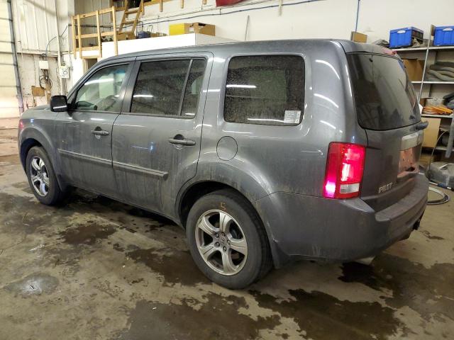 5FNYF4H60DB024968 - 2013 HONDA PILOT EXL GRAY photo 2