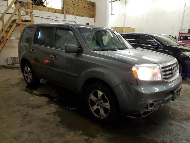 5FNYF4H60DB024968 - 2013 HONDA PILOT EXL GRAY photo 4