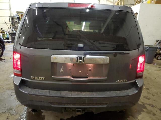 5FNYF4H60DB024968 - 2013 HONDA PILOT EXL GRAY photo 6