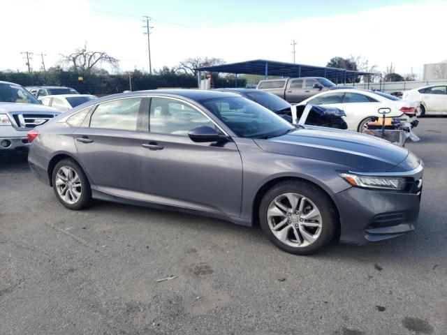 1HGCV1F19KA041827 - 2019 HONDA ACCORD LX GRAY photo 4