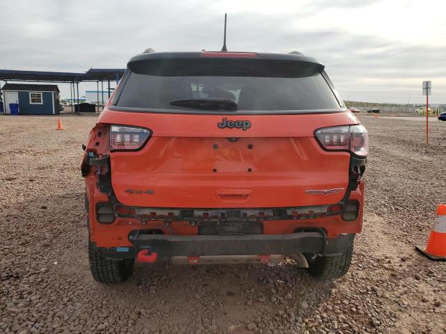 3C4NJDDB9JT206752 - 2018 JEEP COMPASS TRAILHAWK ORANGE photo 6