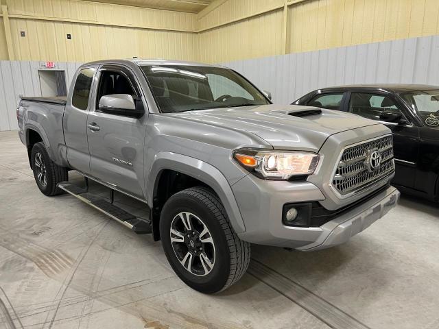 5TFRZ5CN0HX025601 - 2017 TOYOTA TACOMA ACCESS CAB ვერცხლისფერი ფოტო 1