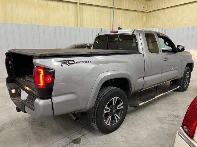 5TFRZ5CN0HX025601 - 2017 TOYOTA TACOMA ACCESS CAB ვერცხლისფერი ფოტო 4