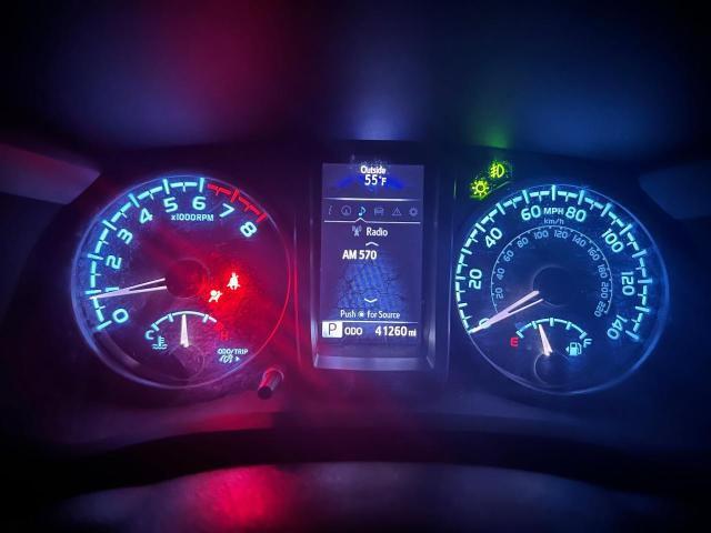 5TFRZ5CN0HX025601 - 2017 TOYOTA TACOMA ACCESS CAB ვერცხლისფერი ფოტო 8