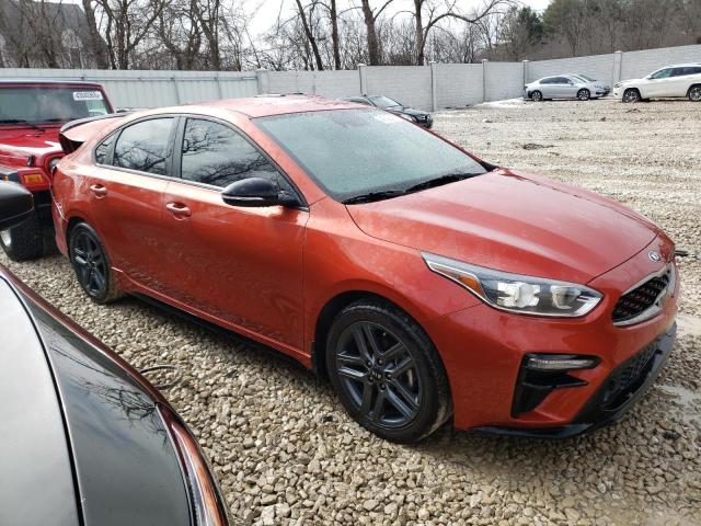 3KPF34AD6LE260912 - 2020 KIA FORTE GT LINE ORANGE photo 4