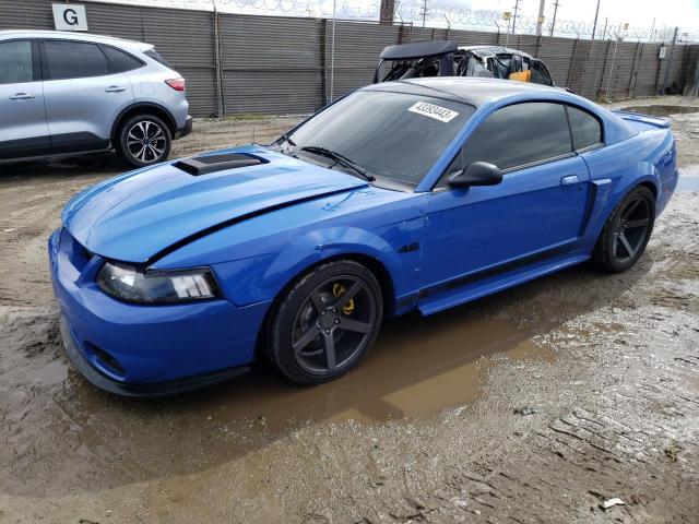 1FAFP42R53F436679 - 2003 FORD MUSTANG MACH I BLUE photo 1