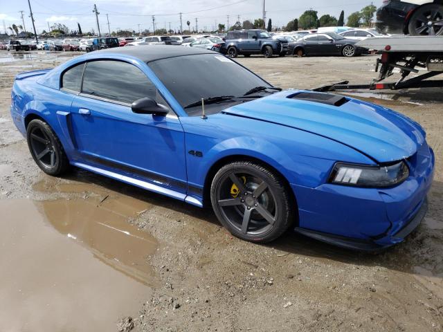 1FAFP42R53F436679 - 2003 FORD MUSTANG MACH I BLUE photo 4