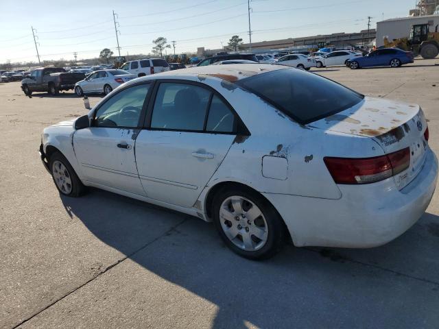 5NPET46C66H151166 - 2006 HYUNDAI SONATA GL WHITE photo 2