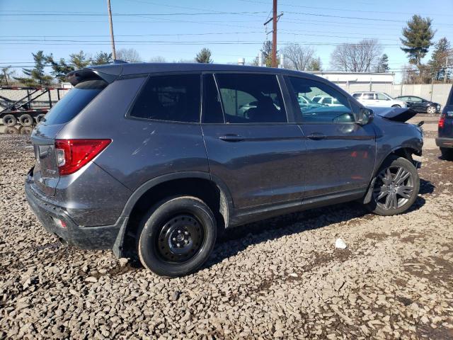 5FNYF8H54MB032473 - 2021 HONDA PASSPORT EXL ნაცრისფერი ფოტო 3