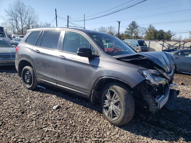 5FNYF8H54MB032473 - 2021 HONDA PASSPORT EXL ნაცრისფერი ფოტო 4