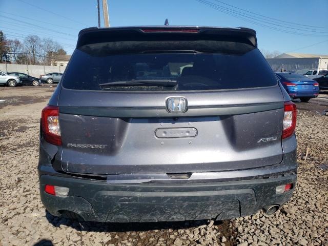 5FNYF8H54MB032473 - 2021 HONDA PASSPORT EXL ნაცრისფერი ფოტო 6