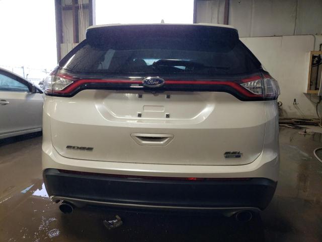 2FMPK4J9XJBB49444 - 2018 FORD EDGE SEL WHITE photo 6