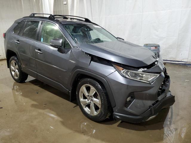 JTMDWRFV8KD016241 - 2019 TOYOTA RAV4 LIMITED GRAY photo 4