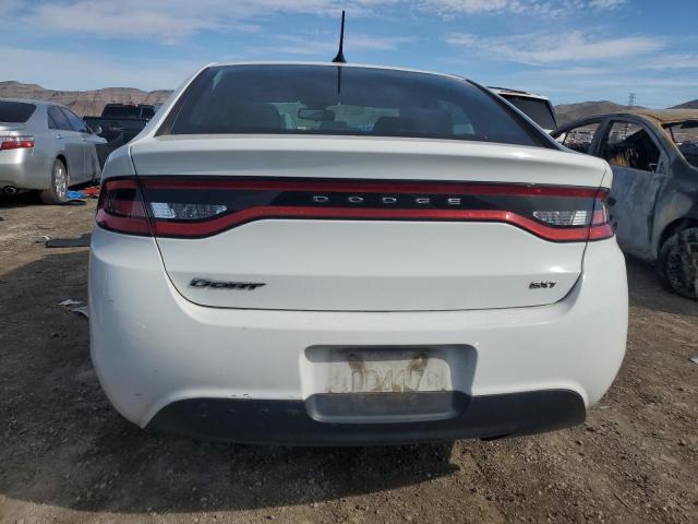 1C3CDFBB2FD420769 - 2015 DODGE DART SXT WHITE photo 6