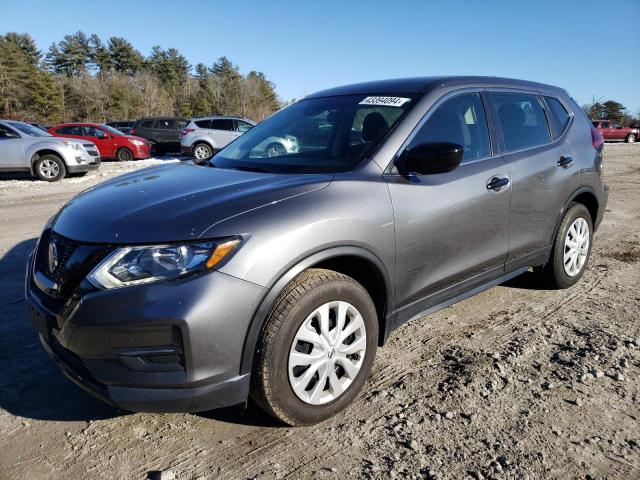 5N1AT2MV2KC748078 - 2019 NISSAN ROGUE S GRAY photo 1