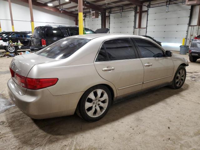 1HGCM56425A146346 - 2005 HONDA ACCORD LX TAN photo 3