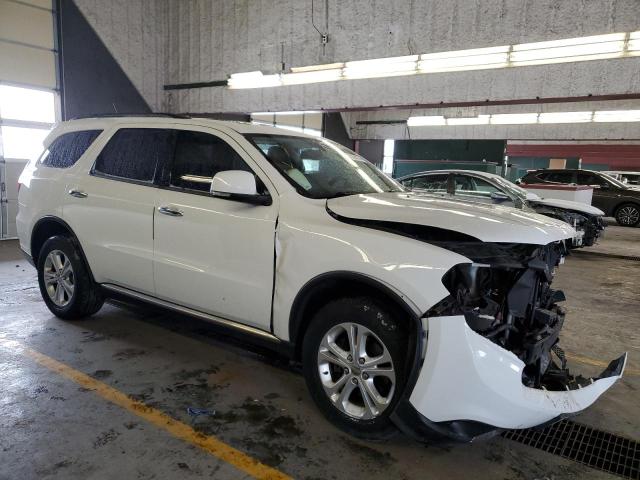 1C4RDJDG2DC686619 - 2013 DODGE DURANGO CREW WHITE photo 4