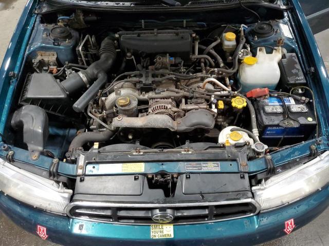 4S3BK4250X7309567 - 1999 SUBARU LEGACY BRIGHTON GREEN photo 11