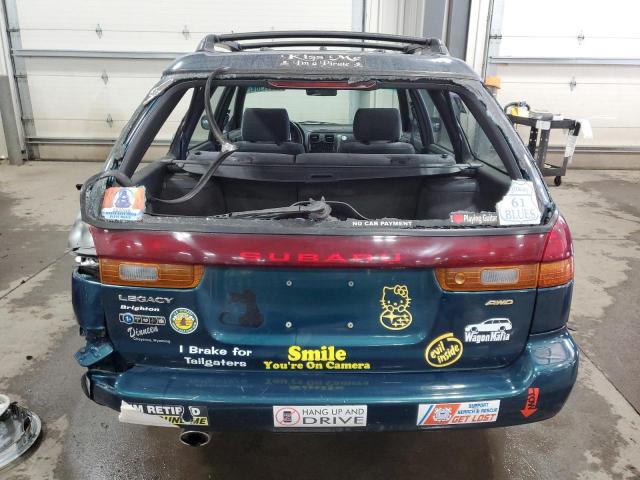 4S3BK4250X7309567 - 1999 SUBARU LEGACY BRIGHTON GREEN photo 6