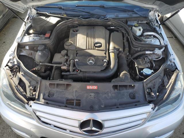 WDDGF4HB9DA869714 - 2013 MERCEDES-BENZ C 250 SILVER photo 11