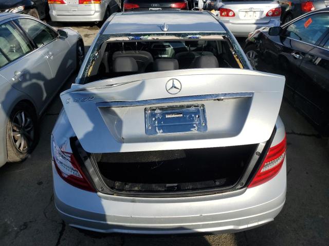 WDDGF4HB9DA869714 - 2013 MERCEDES-BENZ C 250 SILVER photo 6