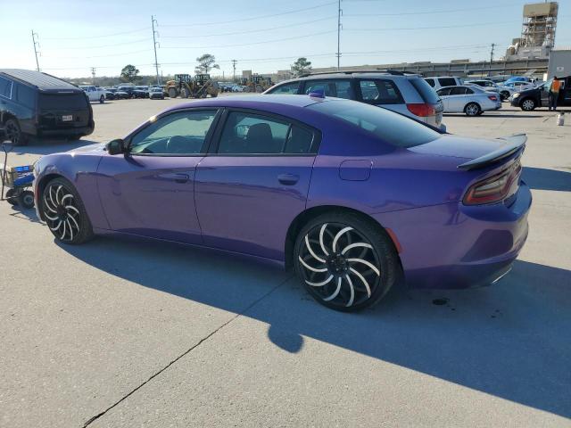 2C3CDXHG5GH150711 - 2016 DODGE CHARGER SXT PURPLE photo 2