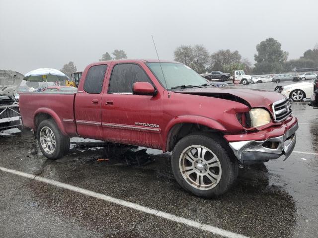 5TBRT38151S216866 - 2001 TOYOTA TUNDRA ACCESS CAB LIMITED RED photo 4